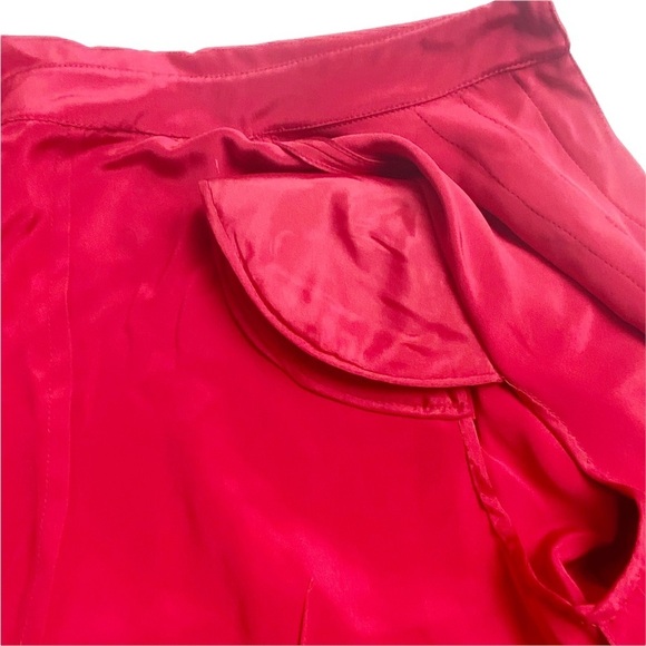 Fe Zandi Beverly Hills Haute Couture Runway Ruffle Blouse 80s - Picture 4 of 7